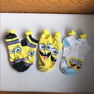 Women’s SpongeBob Square Pants Socks
